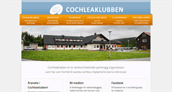 Desktop Screenshot of cochleaklubben.no